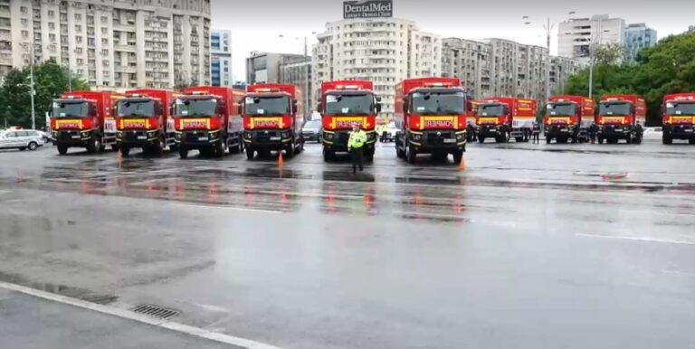 Convoi umanitar de 20 de camioane, prin Vama Albița