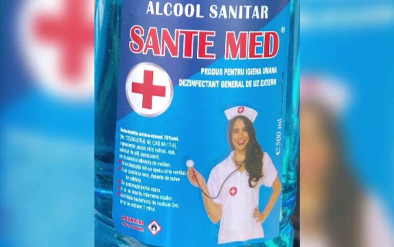 Atenție la spirtul ucigaș, Sante Med a fost distribuit și la Vaslui!