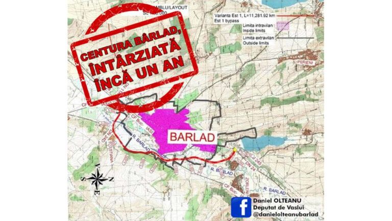 Reacția deputatului Olteanu, la proiectul variantei ocolitoare a Bârladului: „Cer demisia ministrului Transporturilor!”