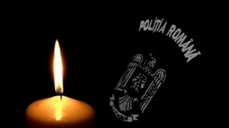 A murit primul polițist infectat cu Covid 19, era șef de post!