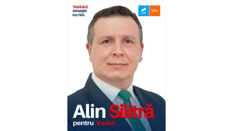 Alin Silitră intră în luptă pentru Primăria municipiului Vaslui