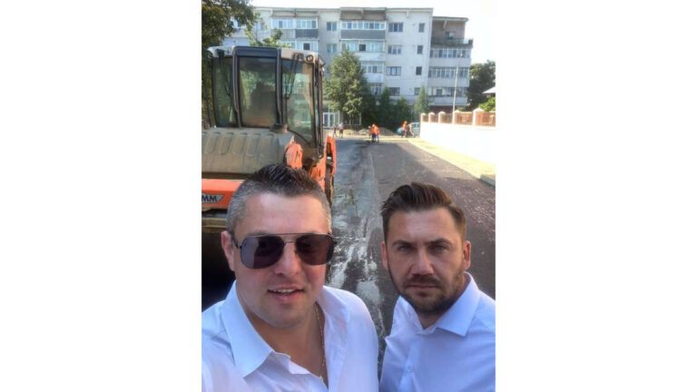 Vasluiul a devenit un șantier, grupul Transmir a început asfaltările în mai multe cartiere