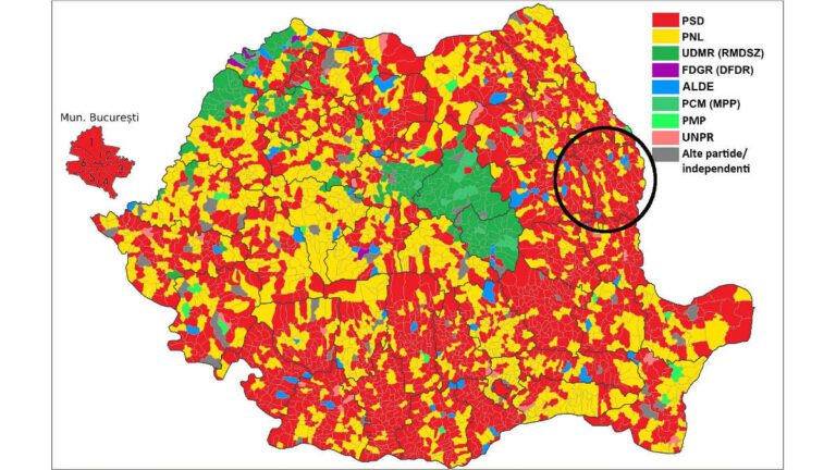 Sondaj-surpriză: PSD câștigă 70% dintre primăriile vasluiene, în timp ce PNL câștigă 12-16 primării!