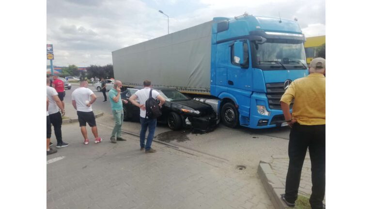 Accident grav la intrarea în Vaslui!