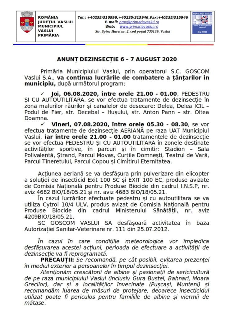 anunt dezinsectie 6 7 august 2020 1