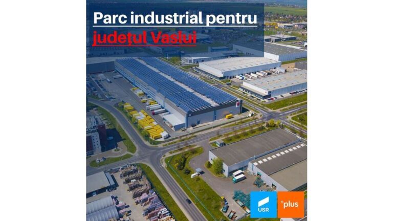 Proiect revoluționar al USR-PLUS: parc industrial în inima județului!