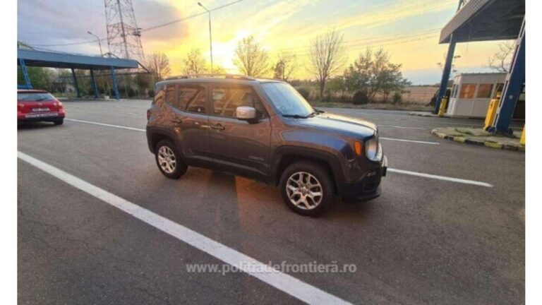 Un italian și-a luat țeapă cu un Jeep de 11 000 de euro! A fost oprit la Albița!