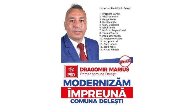 S-a terminat cu șmecheriile și nemunca în primăria Delești. Vine la primărie un om hotărât!