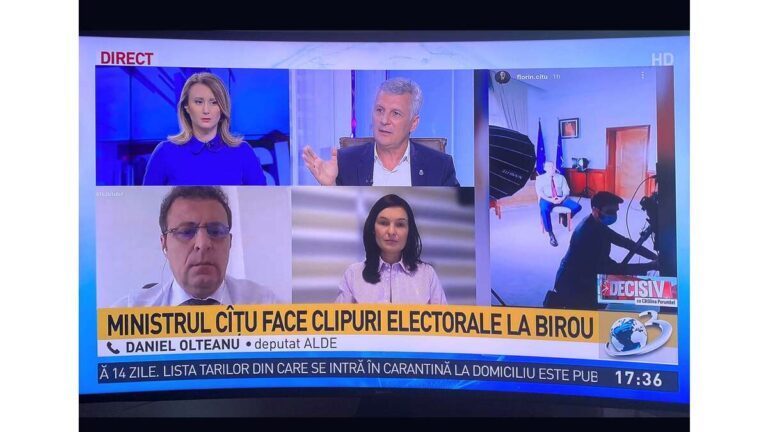Reacție dură a viitorului deputat PRO România, Daniel Olteanu, către liberali: „Cu răbdări prăjite, nu mai merge!”
