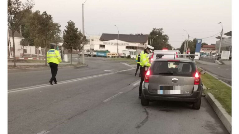 Șmecher din Vaslui, prins în timp ce conducea un autoturism furat din Italia! Acum, are dosar penal!