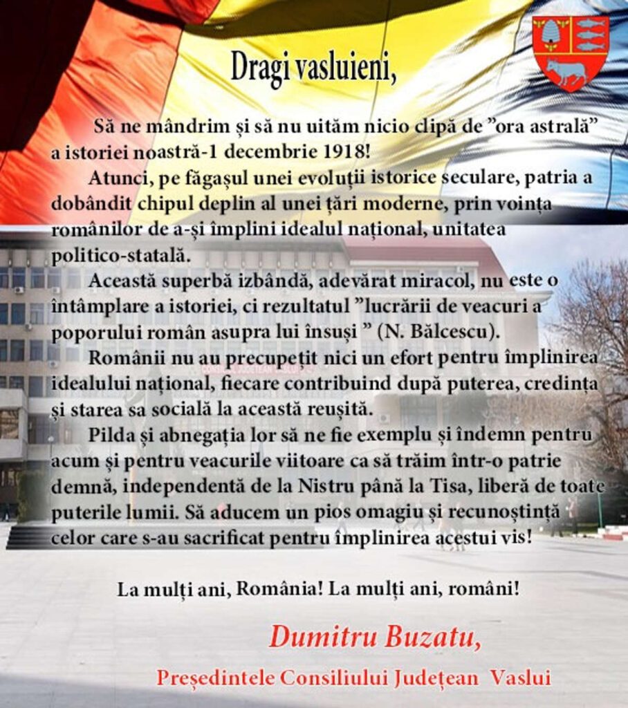 mesaj dumitru buzatu