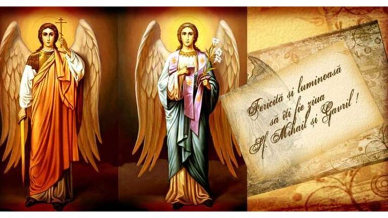 Mese îmbelșugate alături de prieteni, astăzi, de Sf. Mihail și Gavril! De mâine, adio, petreceri!