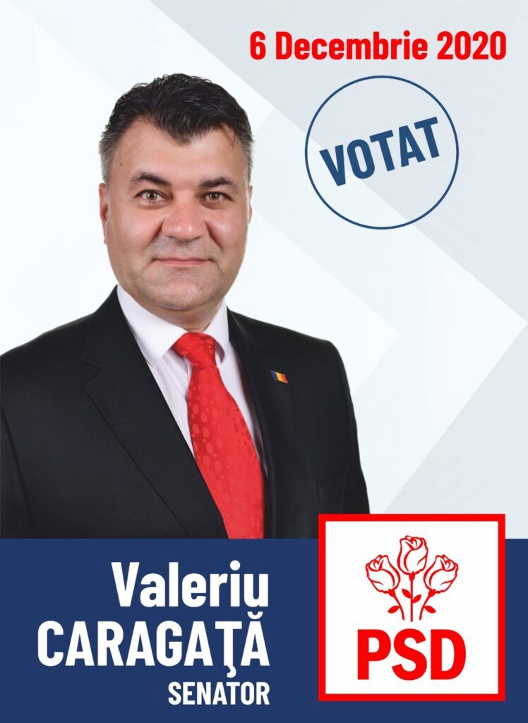 Mesajul d-lui Valeriu Caragață, Candidat la Senatul României 1 valeriu caragata