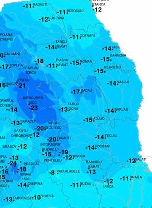 harta meteo vaslui