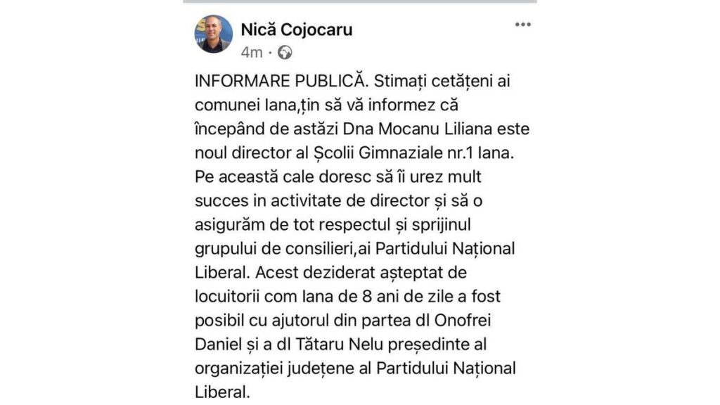 informare publica nica cojocaru