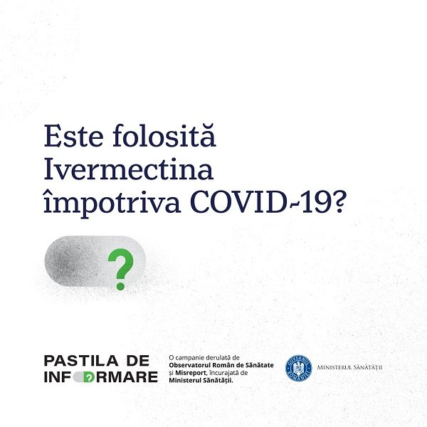 Vasluienii se interesează de Ivermectină, medicamentul miraculos anti-Covid! Avertisment de la Ministerul Sănătății!