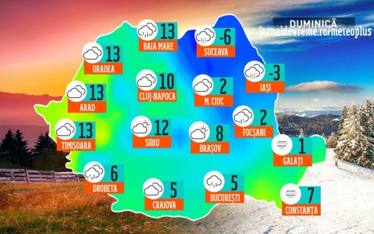 La Vaslui și Iași, mai frig ca la munte!