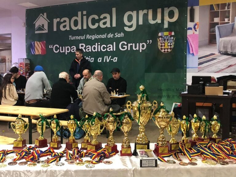 Vasluiul va deveni capitala Moldovei la șah! Turneu regional, organizat de compania Radical Grup!
