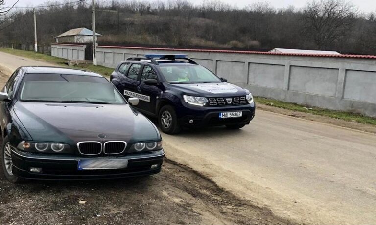 Șmecher cu BMW de Vaslui, prins la Galați! Nu avea permis, dar sfida pe toată lumea!