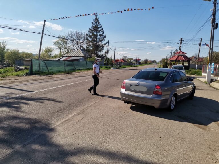 Actiune în fortã a politiei Rutiere! Patru permise ridicate si 7 certificate de înmatriculare!