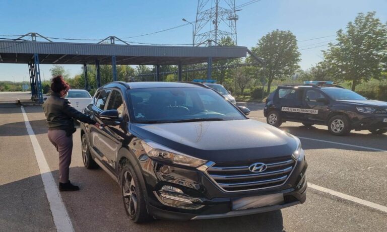 Autoturism în valoare de 90.000 de lei, furat din Danemarca, despitat la Vama Albita