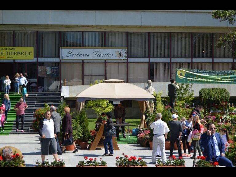 Pentru trei zile, Vasluiul va fi CAPITALA florilor! Florari din România si R.Moldova vin în Centrul Civic!