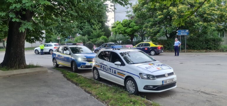 VIDEO Desfășurare de forțe impresionantă, la Vaslui. Zeci de polițiști au controlat tot ce mișcă în județ!
