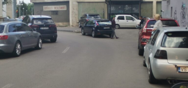 Începător, începător, dar chiar să blochezi pe toată lumea? Caz ciudat în centrul Vasluiului!