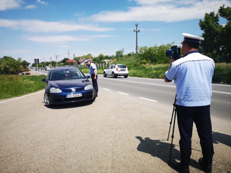 ”Pistolarii” vasluieni au iesit pe drumurile nationale, la vânătoare de șoferi!