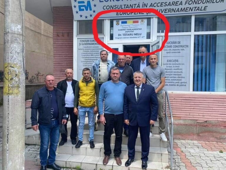DEMISIA, domnule subprefect! A dispărut FIRMA lui Tătaru! Cum va mai face rost de clienți ”europeni” Garincea Onofrei?