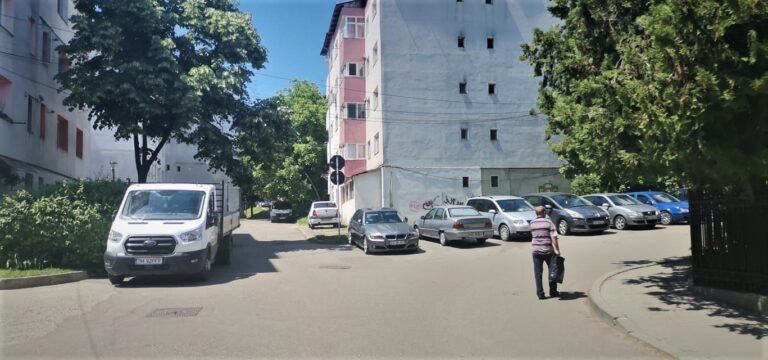 Sălbaticii din zona Avântului, la Vaslui! Au vandalizat mașinile ”străine” de cartierul lor!