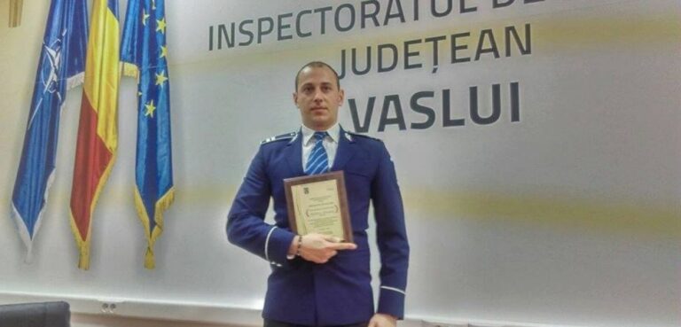 Polițistul Alexandru Mălăncuș își va demonstra măiestria ca pilot
