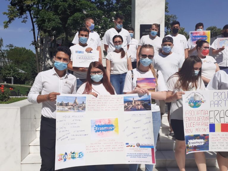 Elevii Școlii Sanitare “Radu Miron” se pregătesc în Germania, la Dresda