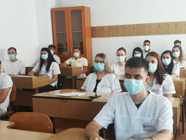 Veniți din Germania, viitorii asistenți medicali ai școlii „Radu Miron” și-au povestit impresiile