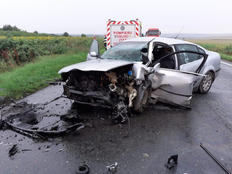 TREI victime transportate la Spitalul Bârlad, în urma accidentului produs la limita județului Vaslui cu județul Galați!