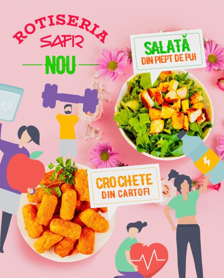 E vară afară și Rotiseria Safir e plină de surprize! Două noi sortimente, pentru pofticioșii vasluieni!