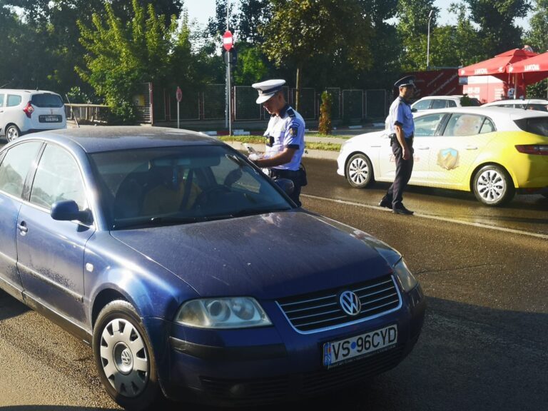 Zeci de șoferi în vizorul Poliției Rutiere