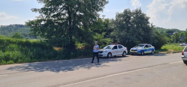 Un bucureștean circula ca un haiduc, fără permis de conducere, pe drumul național de la Fălciu! I s-a înfundat cu șmecheria!