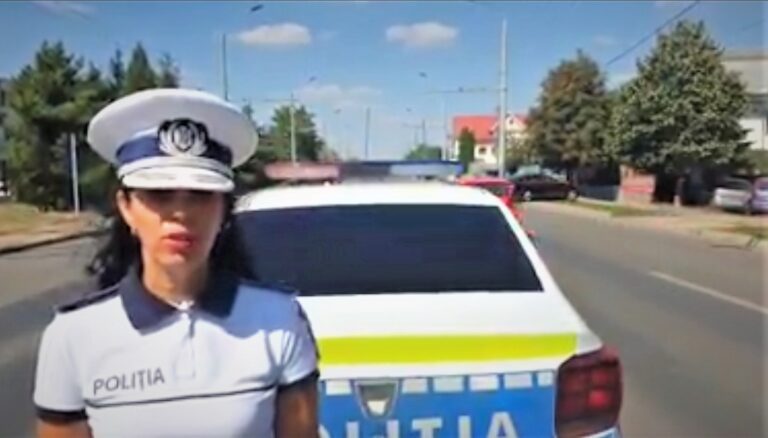 Comisarul Anca Ranghiuc, noul șef al Serviciului Rutier Vaslui! A luat examenul cu nota 8.00