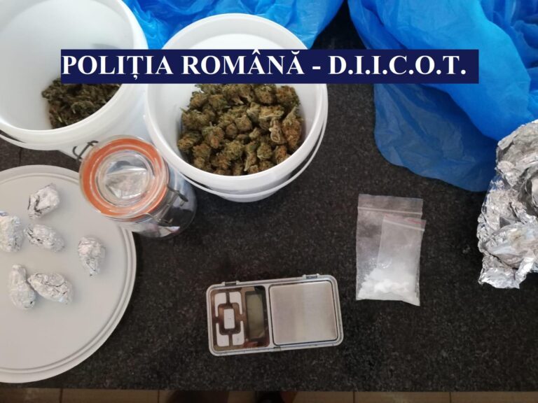 (VIDEO) Rețea de traficanți de droguri destructurată după ce unul dintre ”clienți” a decedat în spital