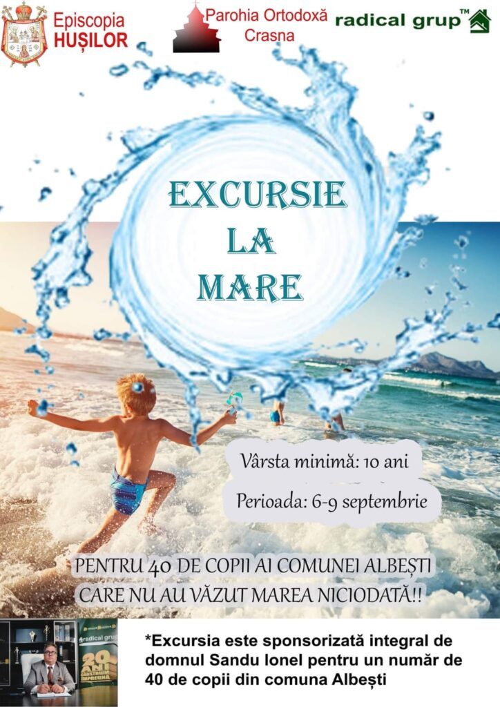 excursie la mare copii albesti 1