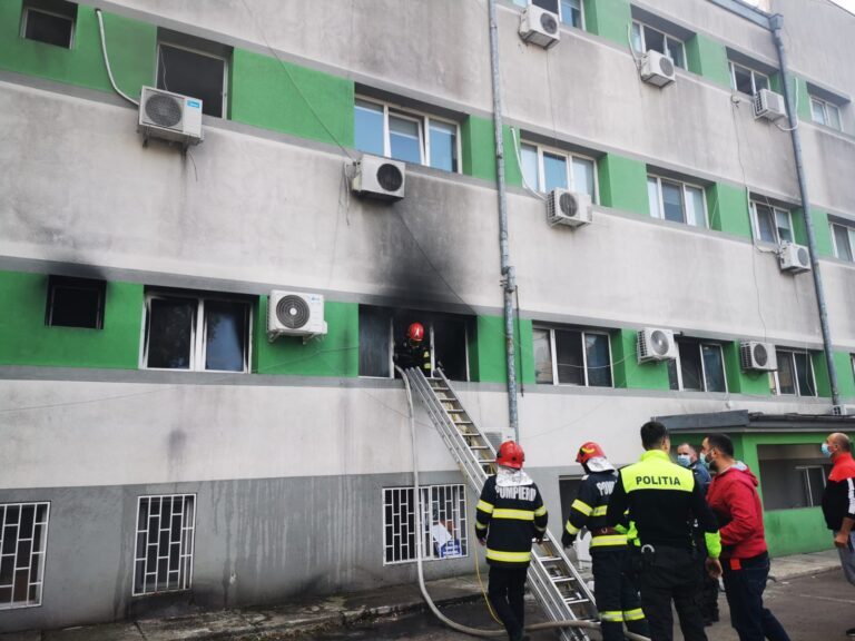 Ne ard spitalele! Incendiu la Spitalul de Boli Infecțioase Constanța. Cel puțin patru persoane decedate