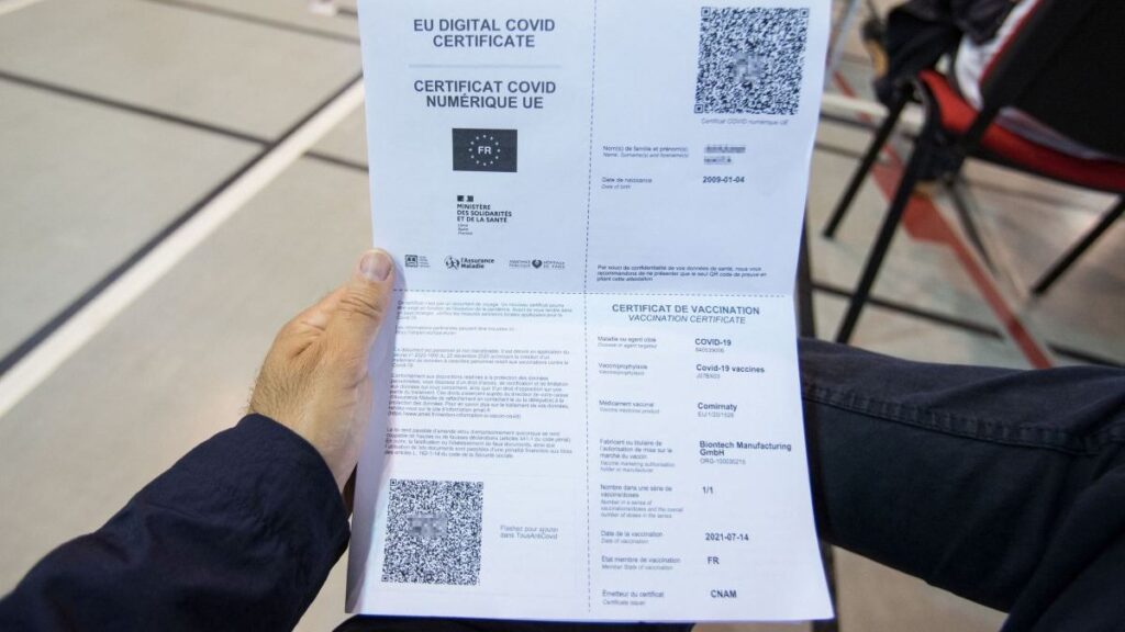 certificat vaccinare fals