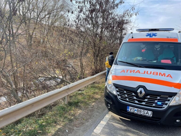 ULTIMA ORĂ…Copilă de 13 ani, victimă într-un accident rutier petrecut între Zorleni și Popeni