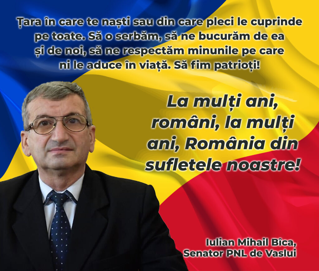 felicitare Mihail Bica 1