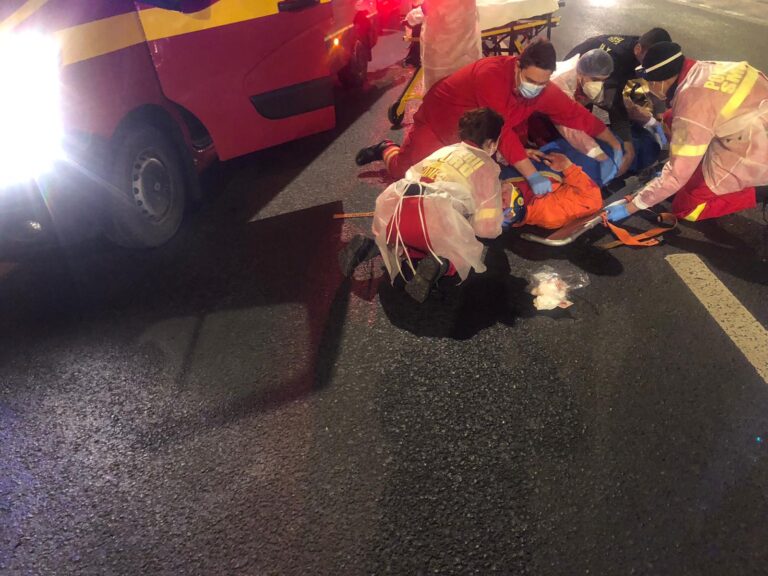 Un zmeu din Băcești s-a urcat beat si fără permis la volanul unei mașini! A accidentat un bătrân si a fugit!