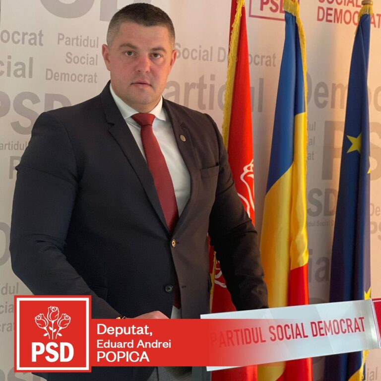 Deputatul Eduard Popica a fost numit vicepreședintele Comisiei Juridice de Disciplină, din Camera Deputaților! „Sunt onorat de propunere”, a spus parlamentarul vasluian