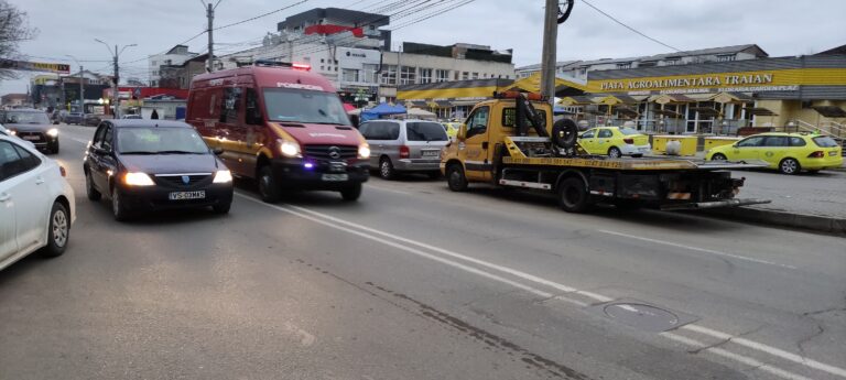 ACUM Accident la Badeana, Tutova, un autoturism este implicat!