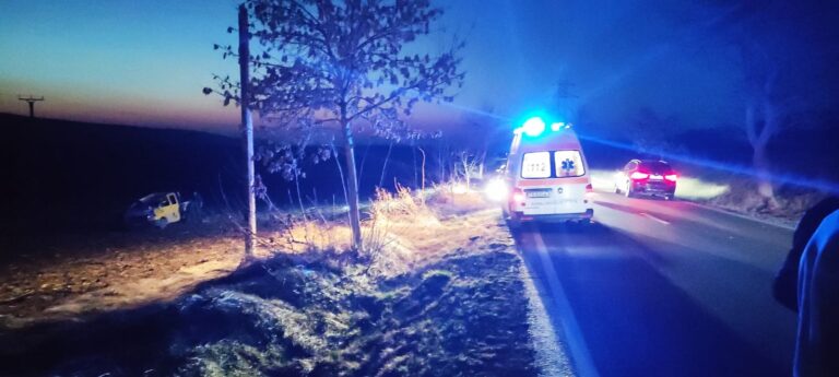 Un tânăr din Vaslui, băut bine, a produs accidentul de la Cănțălărești, anunță Poliția Rutieră! Autoutilitara lovită era din Rebricea!