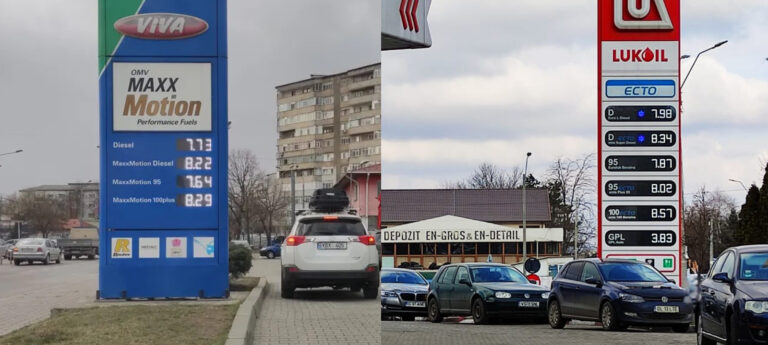 VIDEO, FOTO Ați luat țeapă, dar nu v-ați învățat minte! Din nou, cozi la benzinăriile din Vaslui, în această dimineață!